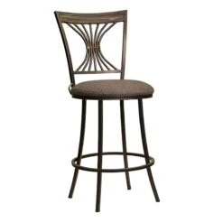Devon Swivel Counter Stool, 24"