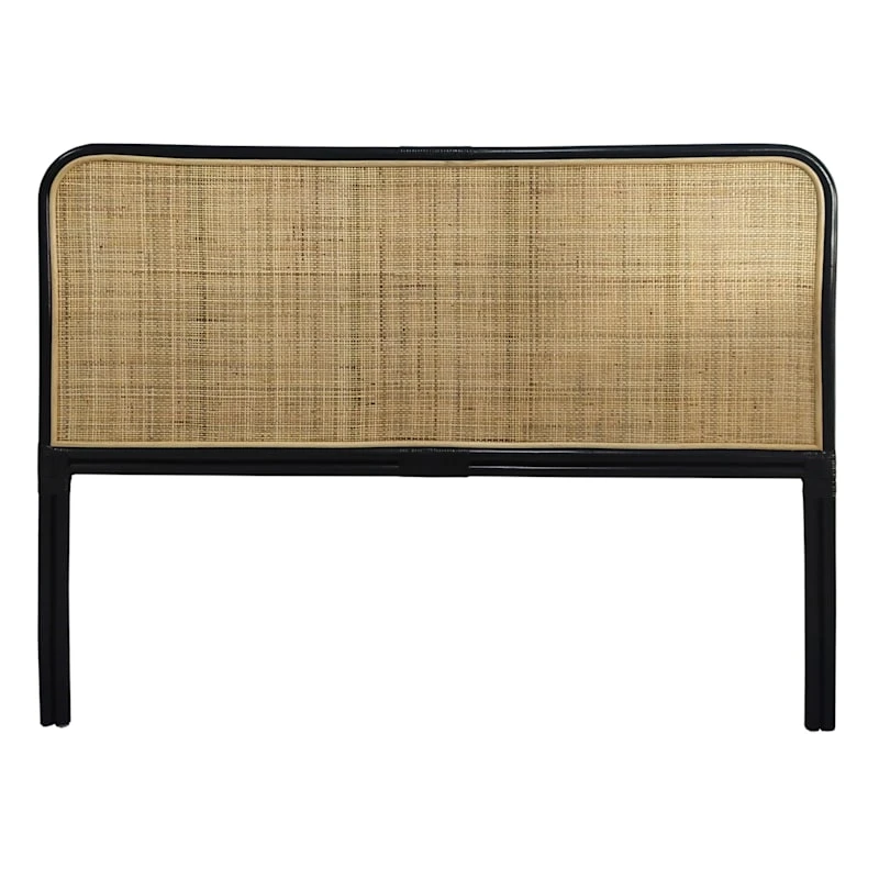 Found & Fable Zola Rattan Headboard, Queen