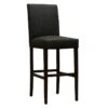 Honeybloom Brown Baseball Stitch Barstool
