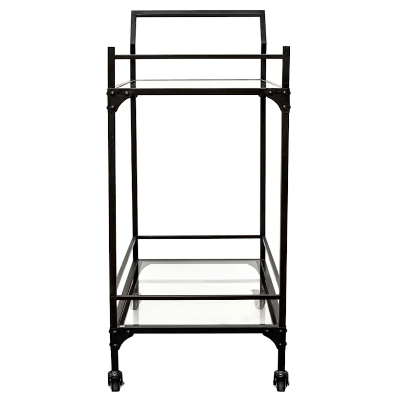 Honeybloom Sage Frost Bar Cart - Image 3