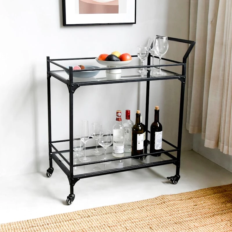 Honeybloom Sage Frost Bar Cart - Image 5