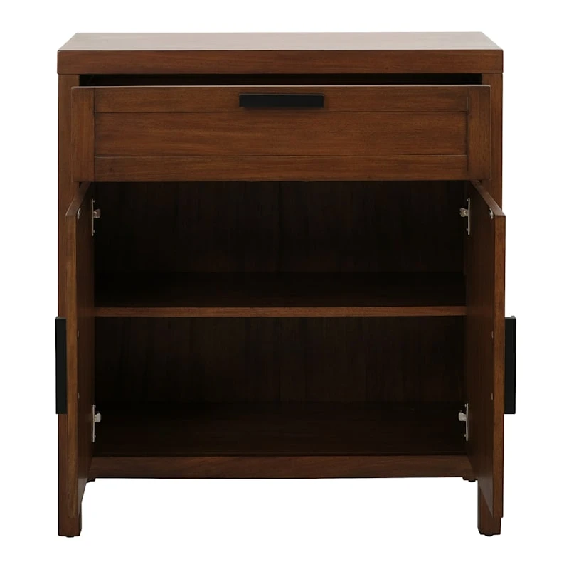 Honeybloom Samuel 1-Drawer 2-Door Wooden Cabinet - Image 3