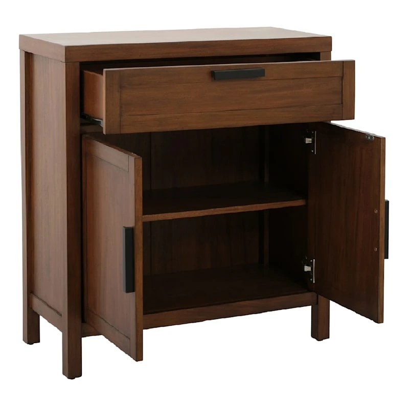 Honeybloom Samuel 1-Drawer 2-Door Wooden Cabinet - Image 4