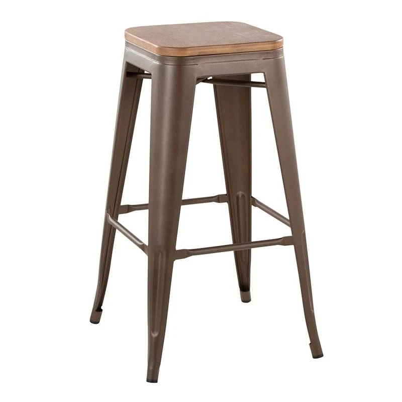 Honeybloom Westfield Barstool, Bronze