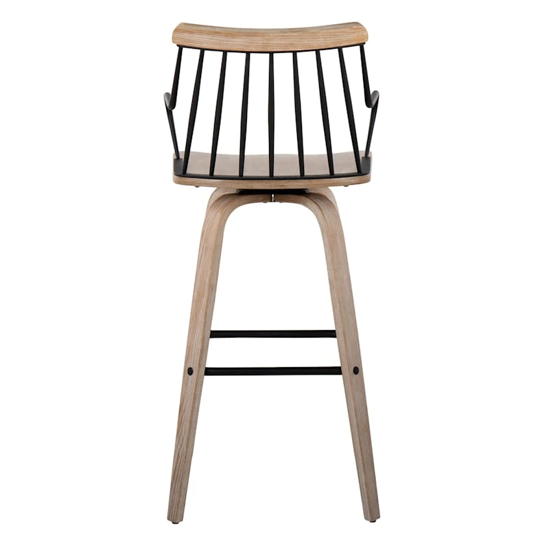 Honeybloom Whitley Swivel Barstool - Image 5