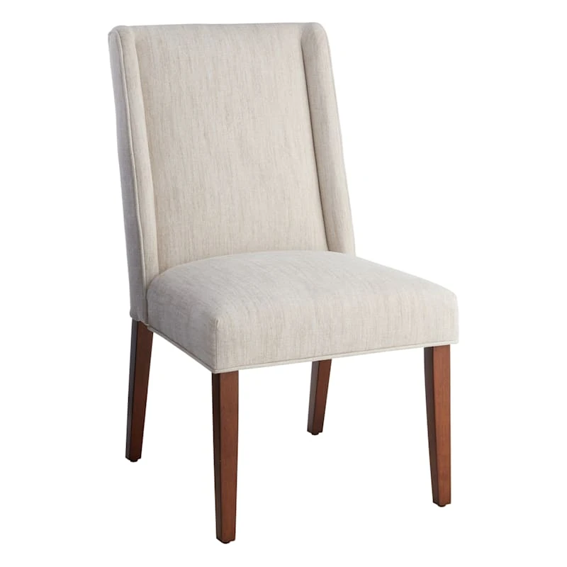 Providence Kessler Wingback Dining Chair, Natural