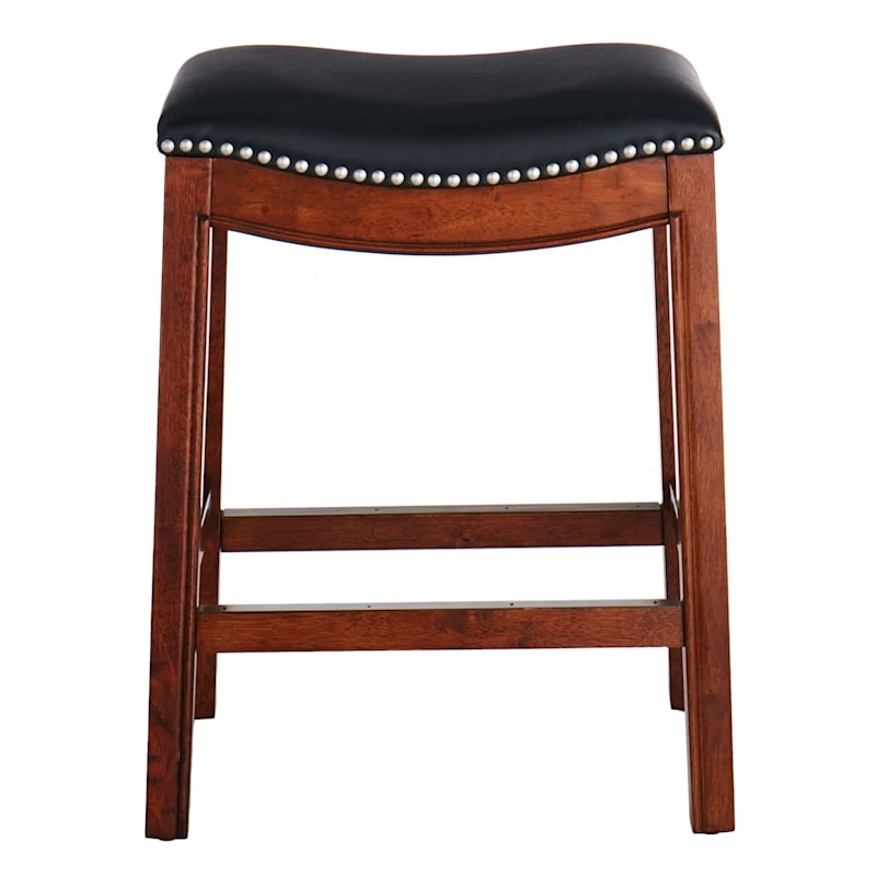 Providence Rylan Backless Counter Stool, Walnut - Image 2