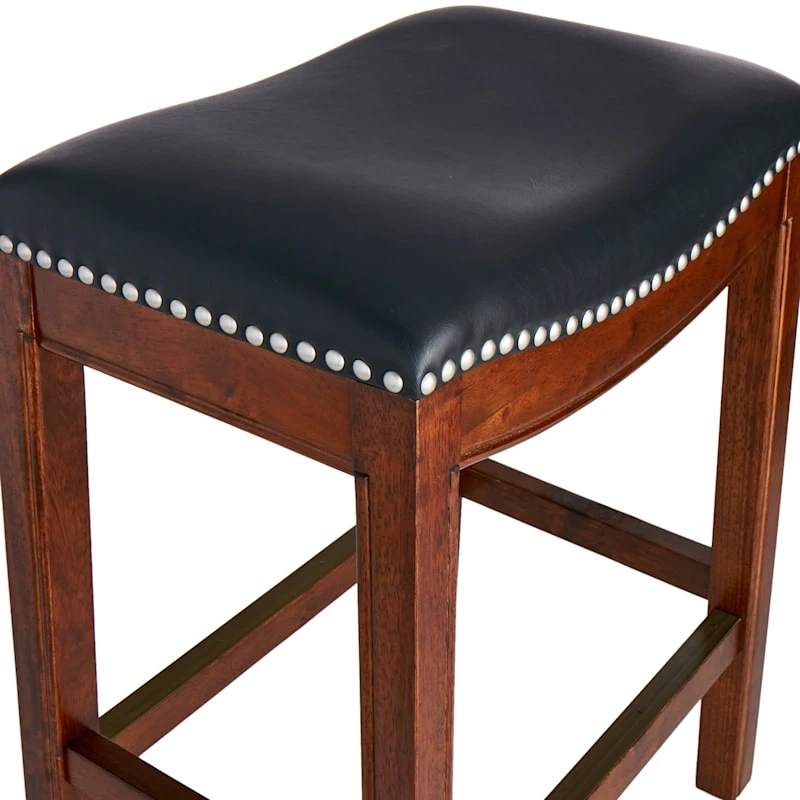Providence Rylan Backless Counter Stool, Walnut - Image 3