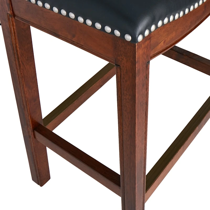 Providence Rylan Backless Counter Stool, Walnut - Image 4