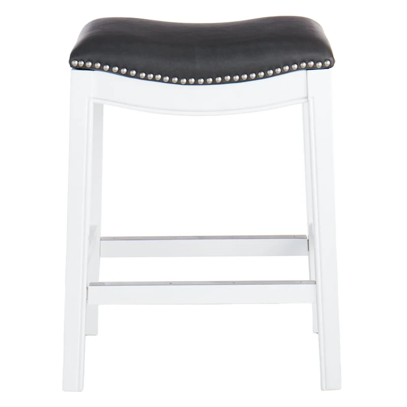 Providence Rylan Backless Counter Stool, White - Image 2