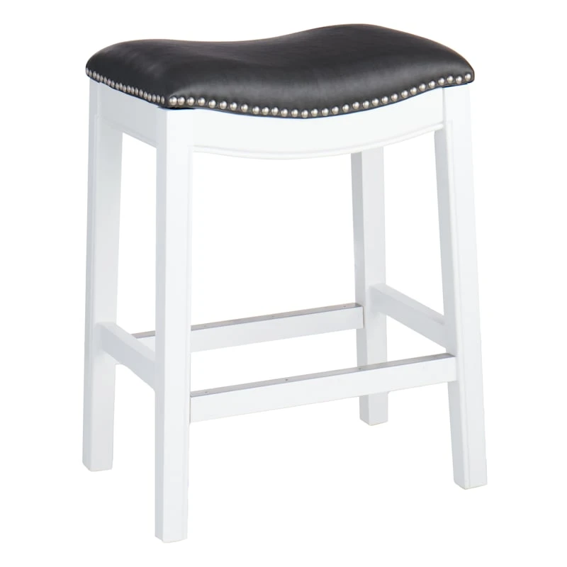 Providence Rylan Backless Counter Stool, White