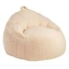 Sherpa Laid Back Lounger, Cream