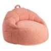 Sherpa Lounger, Peach Beige