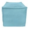 Sherpa Pouf, Sky Blue
